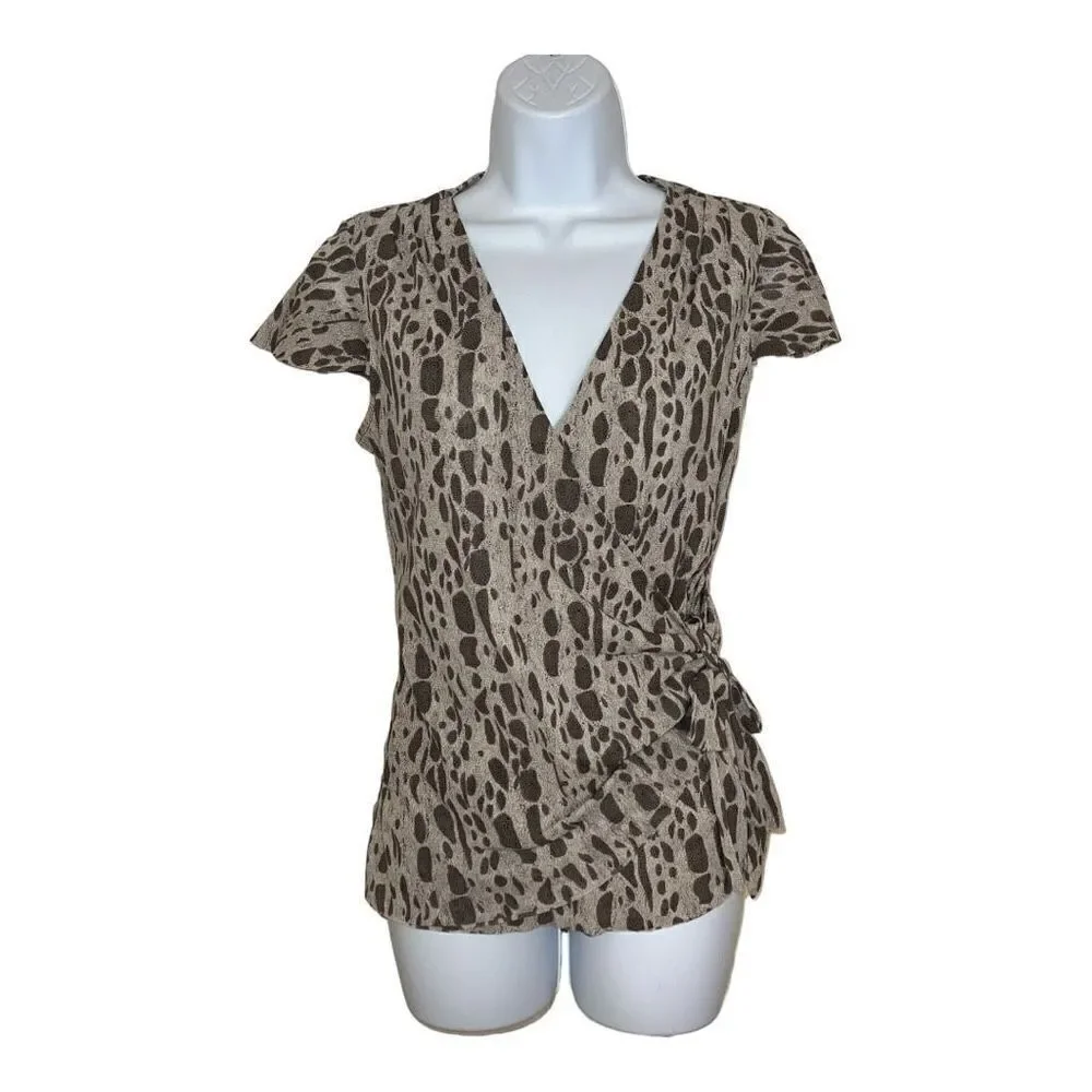 Capital M animal print shirt